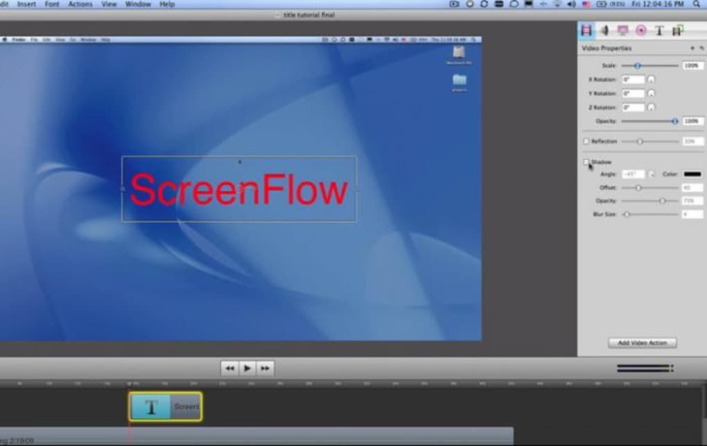 screenflow for mac 4.0.5 version